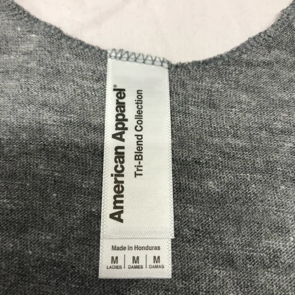 NEW 2 Pack American Apparel Women’s Triblend Racerback Tank Tri-Coffee Brown L - Picture 8 of 8